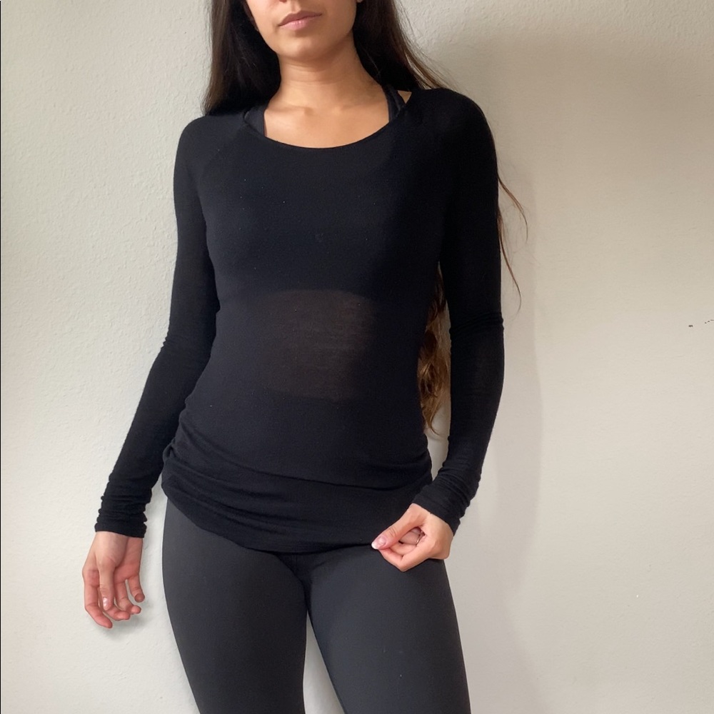 Black long sleeve shirt